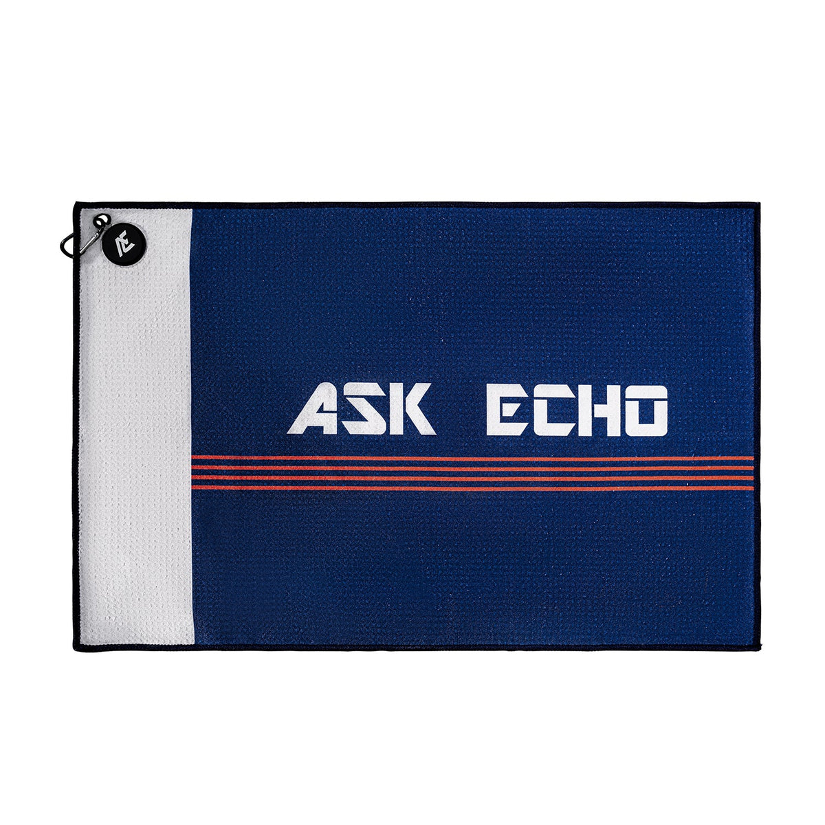 ASK ECHO Waffle Weave Microfiber With Magnetic Golf Cotton Towel / Navy