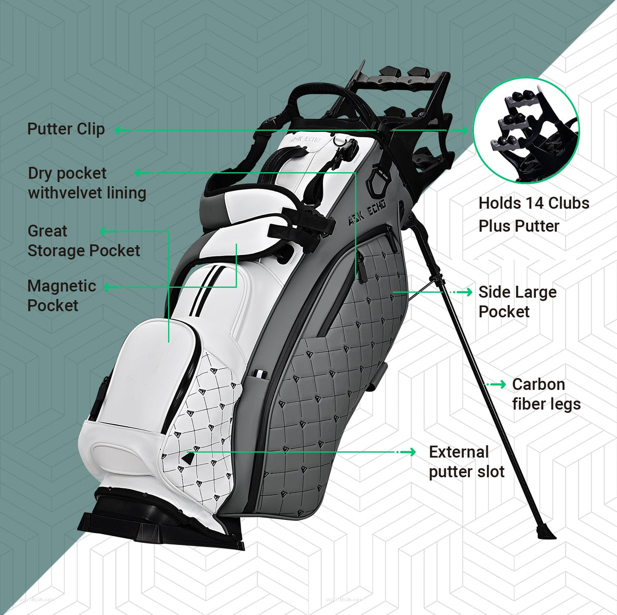 T-LOCK Pro Hybrid Stand Bag