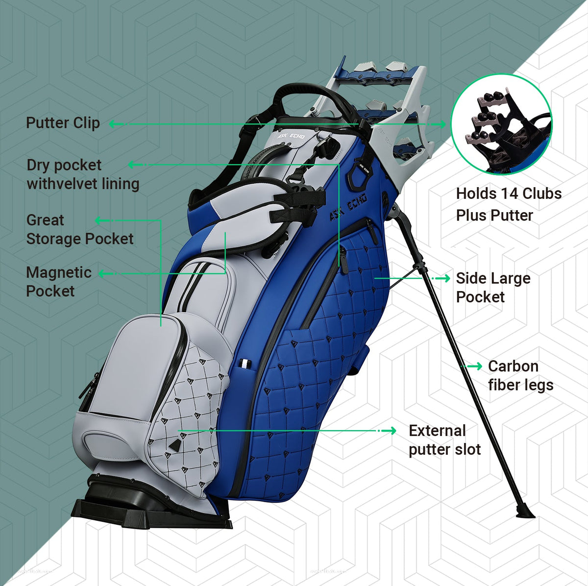 T-LOCK Pro Hybrid Stand Bag